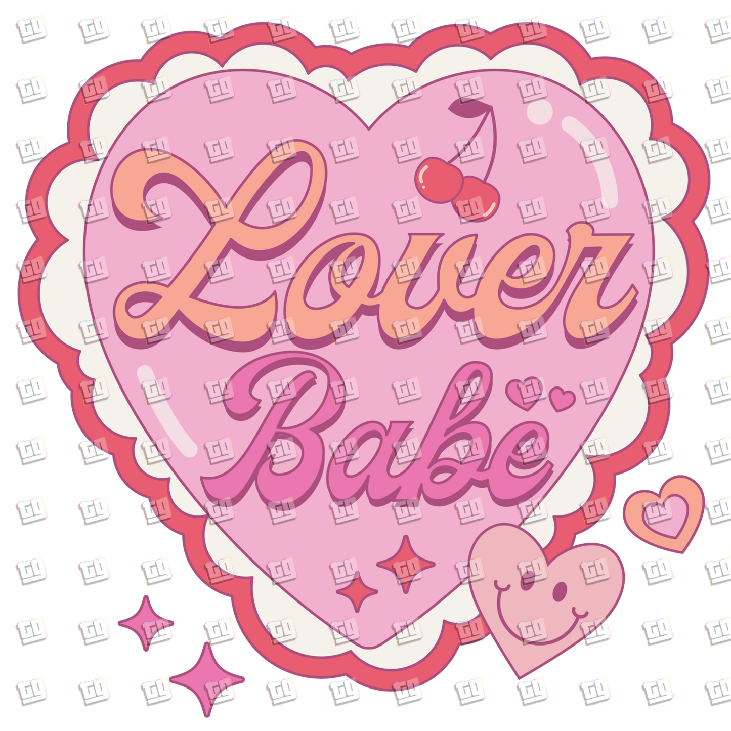 Lover baby Purple Heart - Valentines - DTF Transfer