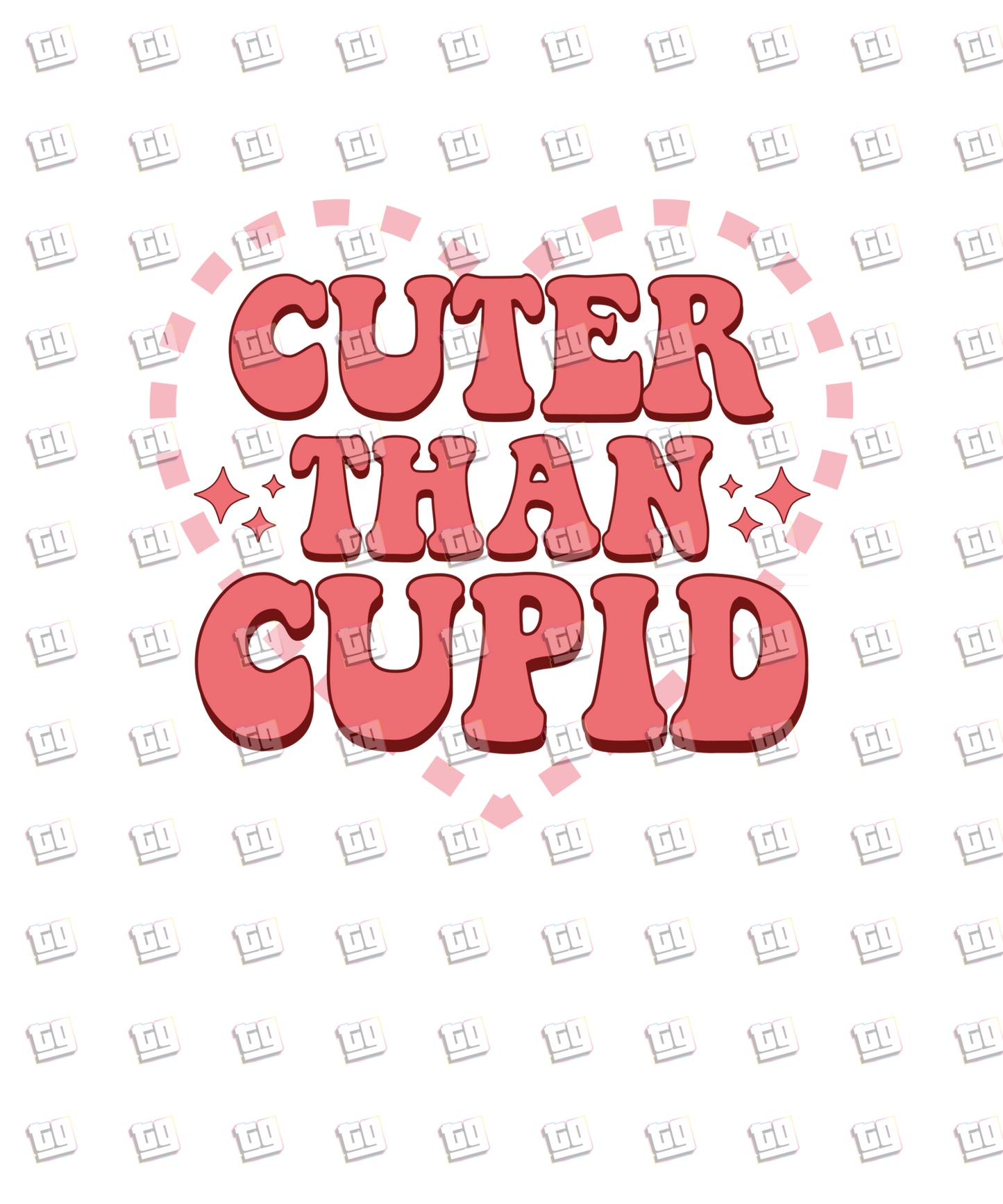 Cuter Than Cupid - Valentines - DTF Transfer