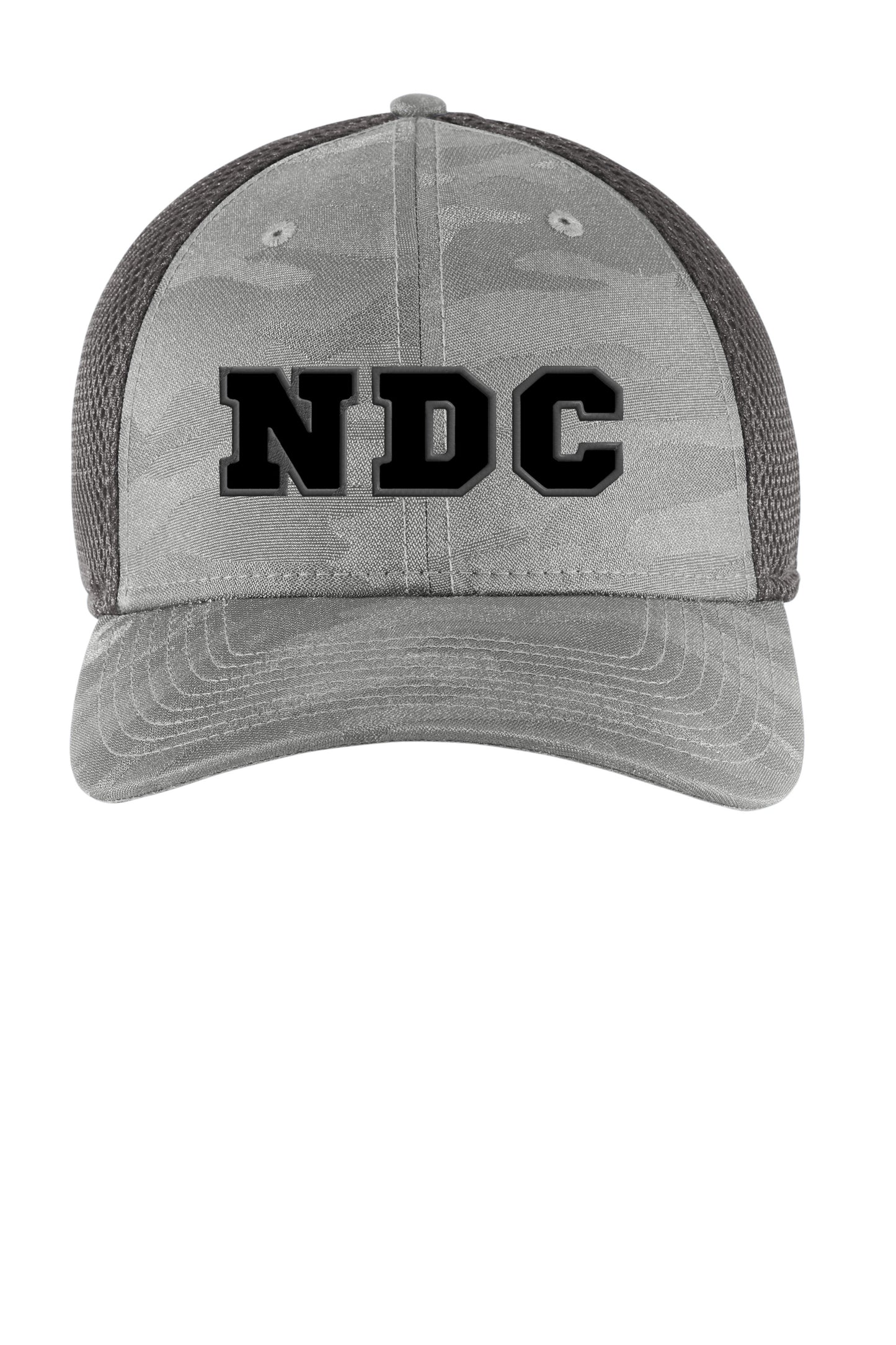 Collegiate camo hat