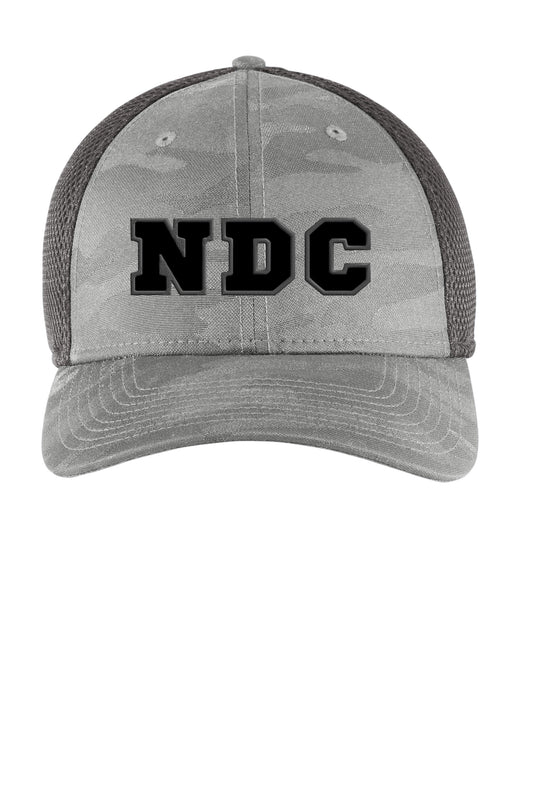 Collegiate camo hat