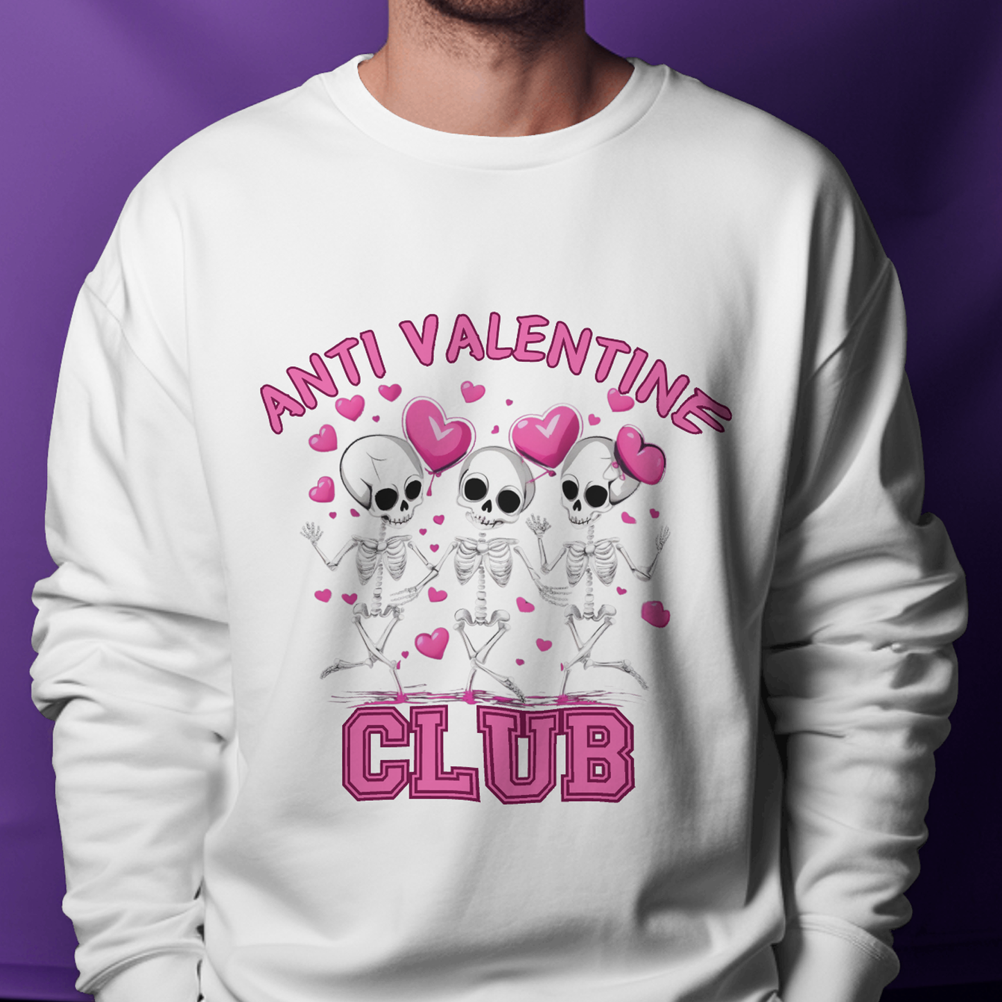 Anti-Valentine Club - Valentines - DTF Transfer