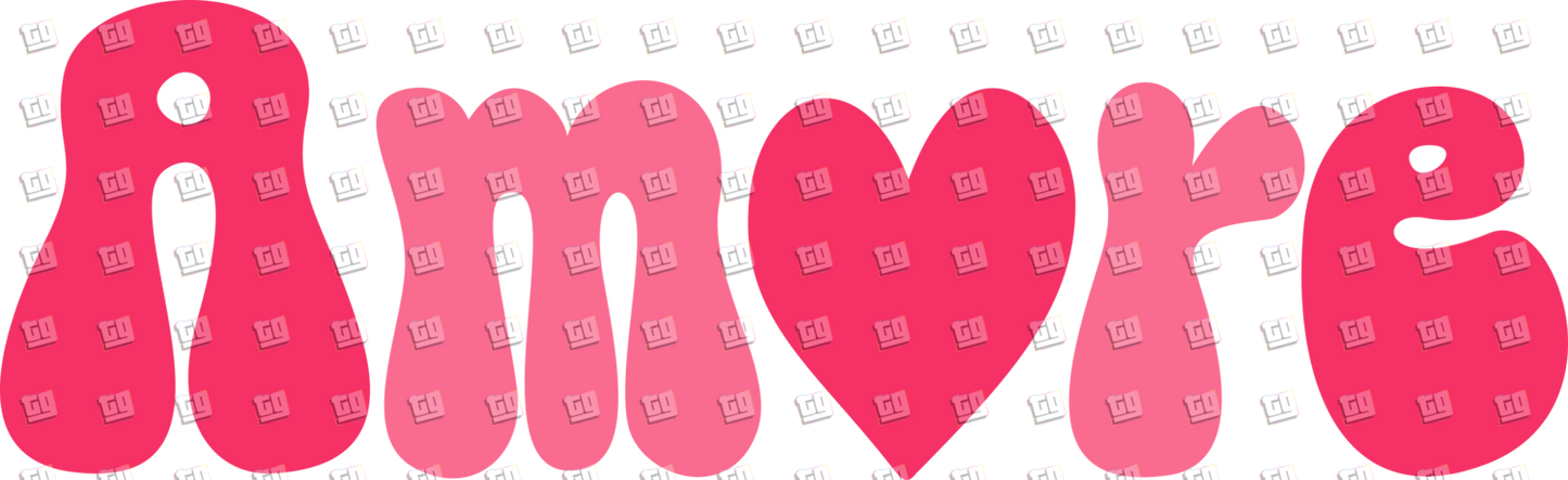 Amore - Valentines - DTF Transfer