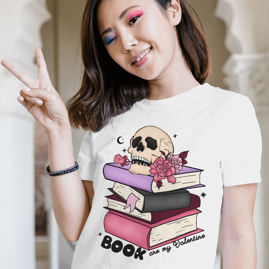 Books are My Valentine - Valentines - DTF Transfer